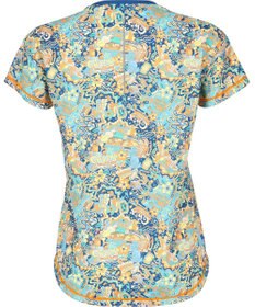 CW-X 【WOMEN】 CW-X 【CHUMS (チャムス)コラボ】 レディーストップス 薄軽ランニングシャツ 吸汗速乾(本体) UVカット率90％以上(本体) 3分袖 半袖 レディース LNY510 /ワコール