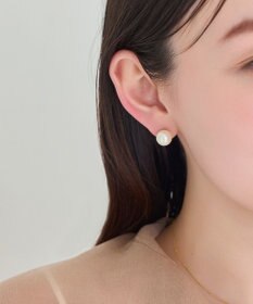 Phoebe 【痛くないシリーズ/金属アレルギー対応】パールリウムライトフィットイヤリング/一粒パール