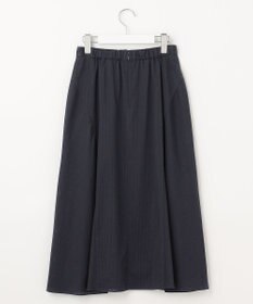 J.PRESS LADIES 【洗える】カールマイヤーシアー シャドーストライプ スカート