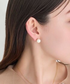 Phoebe 【痛くないシリーズ/金属アレルギー対応】パールリウムライトフィットイヤリング/一粒パール