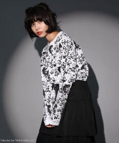 Green Parks ■ＦＥＬＩＸ　総柄ｐｔ　ロンＴＥＥ