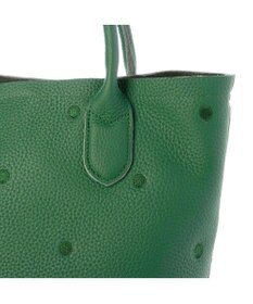 UNBILLION ペルケ perche / 牛革ドット刺繍2wayトートS