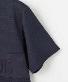 23区GOLF 【MEN】着脱しやすいバンプジャージー　ハーフジップカットソー