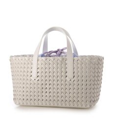 UNBILLION カシュカシュ cachecache / コードかがり横長トートバッグ