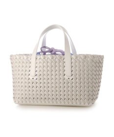 UNBILLION カシュカシュ cachecache / コードかがり横長トートバッグ