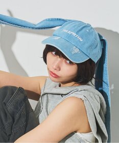 WEGO うさ耳デニムキャップ