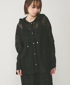 GRACE CONTINENTAL キカレースフード付トップ