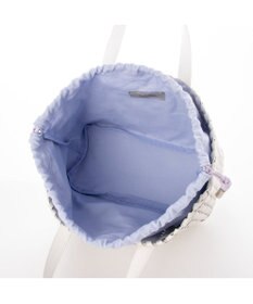 UNBILLION カシュカシュ cachecache / コードかがり横長トートバッグ