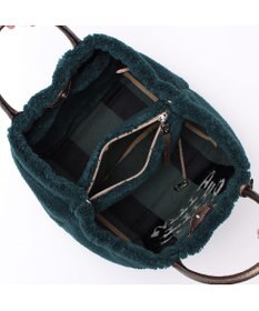 A.D.M.J. 【もこもこ】オスカー/コード刺しゅうキューブトート25cm(Dカン＋)