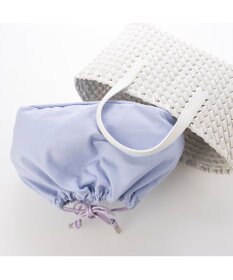 UNBILLION カシュカシュ cachecache / コードかがり横長トートバッグ