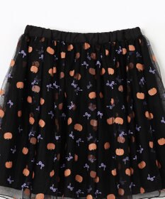 ANY KIDS ラメチュールフレアスカート