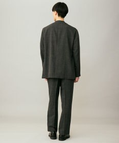 UNFILO MENS ウーリーノ ノーカラージャケット