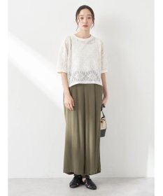 earth music&ecology レースプルオーバー