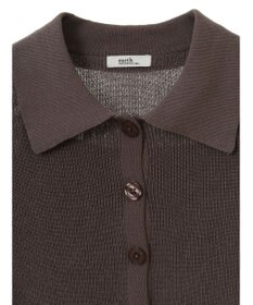 earth music&ecology ＳＥＴ２点襟付きカーディガン＋ニットワンピース