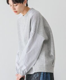 AMERICAN HOLIC 異素材コクーンポンチプルオーバー