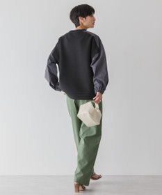 AMERICAN HOLIC 異素材コクーンポンチプルオーバー