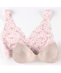 WACOAL 【GOCOCi ゴコチ】 ノンワイヤーブラ まるでつけていないような着ごこち 上向きで立体的なバストシルエット ブラトップ ハーフトップ レディース CGG536 /ワコール