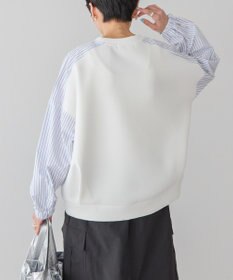 AMERICAN HOLIC 異素材コクーンポンチプルオーバー