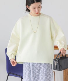 AMERICAN HOLIC 異素材コクーンポンチプルオーバー