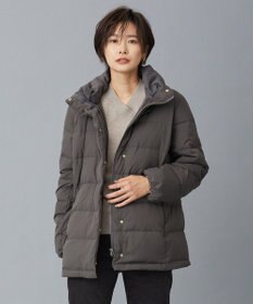 J.PRESS LADIES ブラッシュドマルチポリ ショート ダウンコート