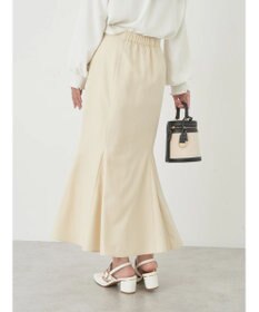 earth music&ecology ピンストライプマーメイドスカート