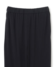 UNFILO L 【ウエストゴム】ドライトリコット セミフレアパンツ