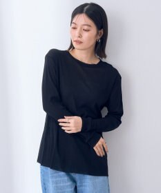 YECCA VECCA クルーネックレイヤードシアートップス