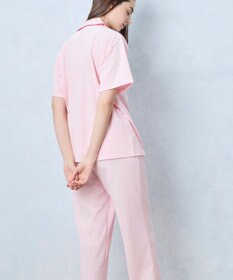 une nana cool 【綿混】両染ジャージ半袖パジャマ MADE WITH LIBERTY FABRIC