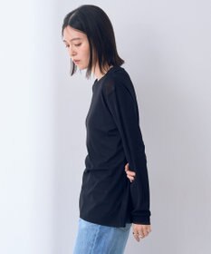 YECCA VECCA クルーネックレイヤードシアートップス