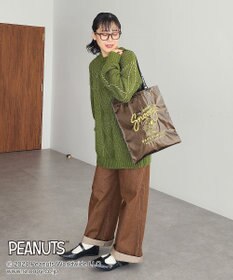 CRAFT STANDARD BOUTIQUE 【PEANUTS】メタリックロゴハンドルトート