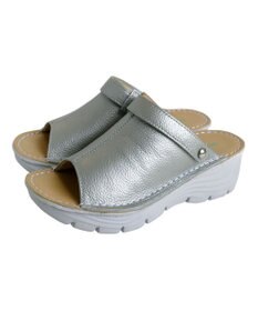 Pointer 本革 超軽量厚底サボサンダル