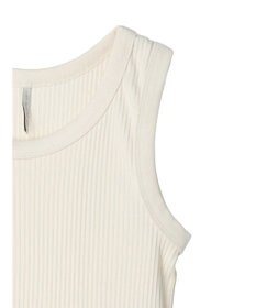 AMERICAN HOLIC 抗菌防臭針抜きリブタンクトップ