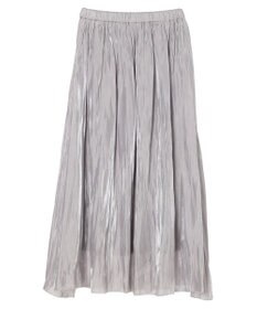 earth music&ecology シャイニーギャザースカート