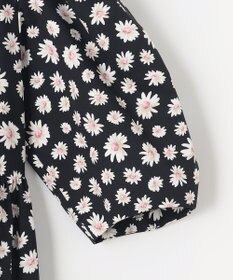 組曲 L 【組曲×setsuko sagittaire】ハイカウントストレッチプリントワンピース