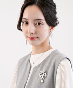 blancotokyo 【金属アレルギー対応】ドロップモチーフネックレス RUGIADA