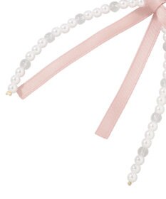 Maison de FLEUR パールリボンクリップＳＥＴ