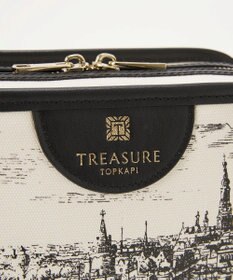 TOPKAPI 【TREASURE TOPKAPI】キャンバス プリント ワンハンドル ショルダーバッグ