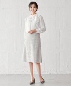 J.PRESS LADIES ライトツイードストレッチ スカート