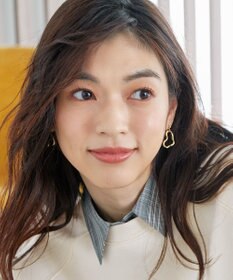 ANY 【WEB限定】メタルリングピアス(両耳用)