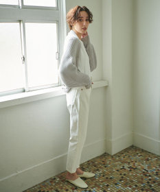 #Newans 【洗える】エアリーウールボレロカーディガン