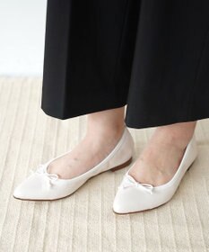 nouvelleRobe Oū 新色追加【本革・高反発】Pointed ポインテッドトゥ バレエシューズ