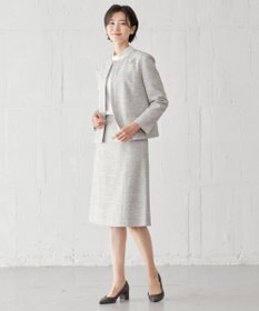 J.PRESS LADIES ライトツイードストレッチ スカート