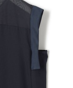 ICB L 【UVケア・接触冷感・速乾・洗える】 FluidBackSatin デザインワンピース