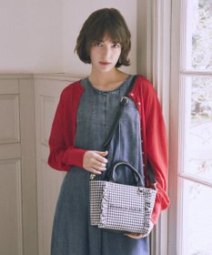 Maison de FLEUR ギンガムフリル2Wayバッグ