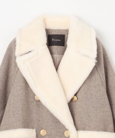 GRACE CONTINENTAL ボアカラーPコート