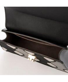 UNBILLION カシュカシュ cachecache / スエード調切り替えハンドバッグ