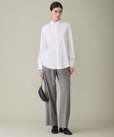 ICB 【洗える】 TWブロード ワイドストレートパンツ