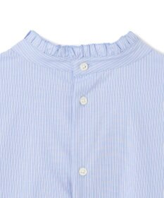 UNFILO フリルネックシャツ