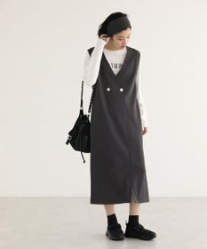 Green Parks ジャケット風ジャンパースカート