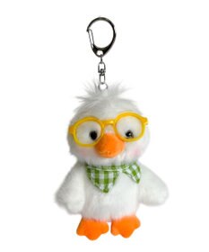 WEGO 優秀メガネペンギンぬいぐるみキーホルダー